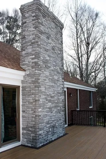 Historic Virginia home exterior detail